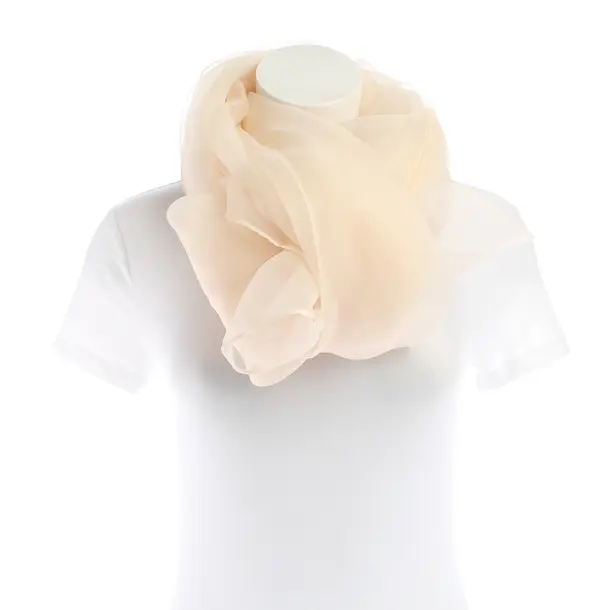 Schal in Weiß, Polyester, Max Mara