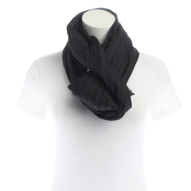Schal in Schwarz, Baumwolle, Sportmax