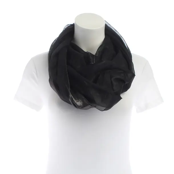 Tuch in Schwarz, Seide, Max Mara