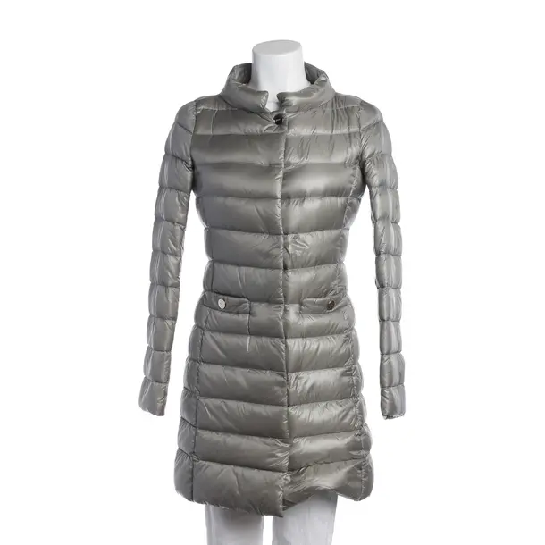 Mid-Season Coat in Gray, Polyamide, Herno