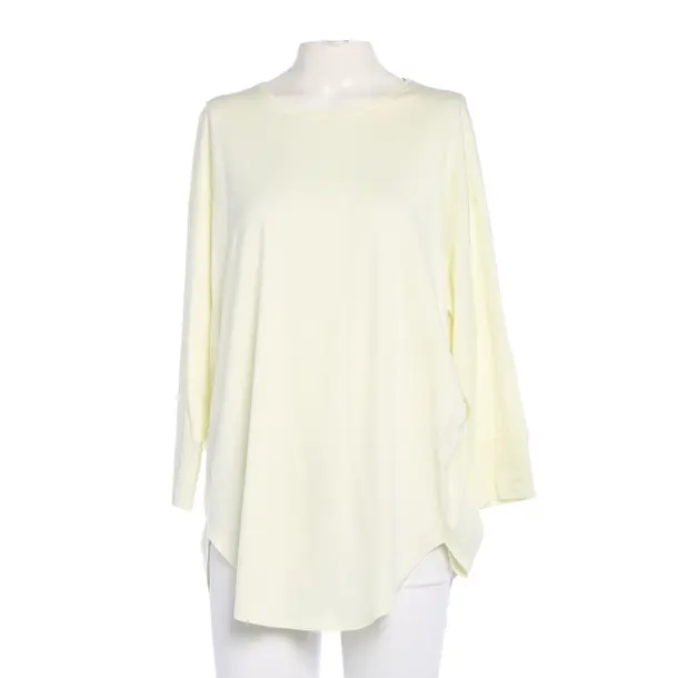 Long Sleeve Shirt in Yellow, Cotton, Fedeli