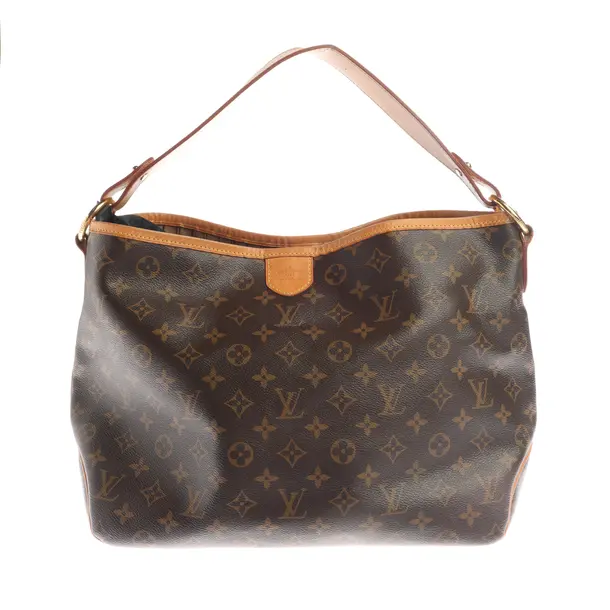 Shoulder Bag in Brown, Canvas, Louis Vuitton