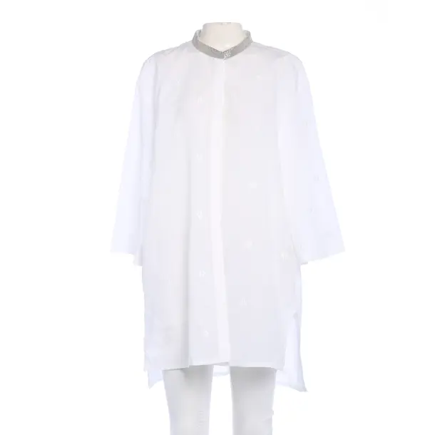 Tunic in White, Cotton, Fabiana Filippi