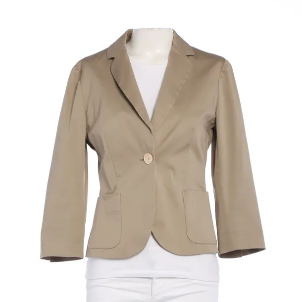 Blazer in Brown, Cotton, Max Mara