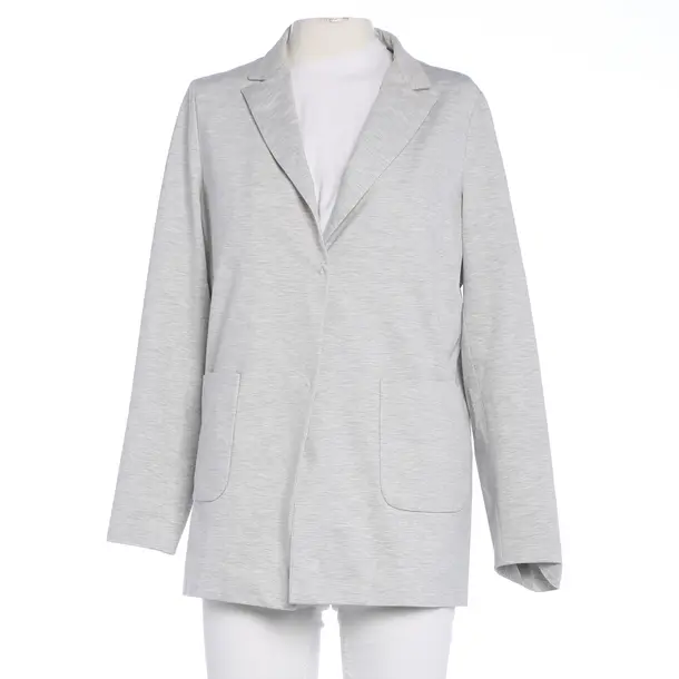 Blazer in Grau, Baumwolle, Fabiana Filippi