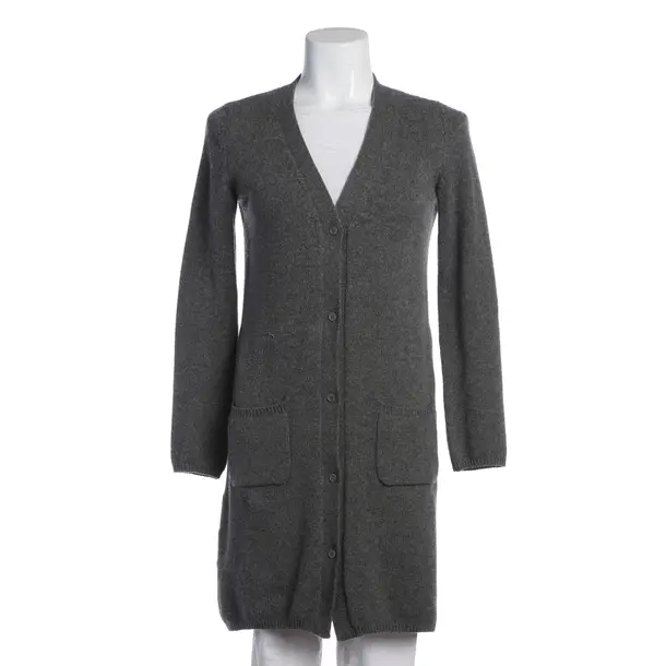 Strickjacke in Grau, Wolle, Max Mara