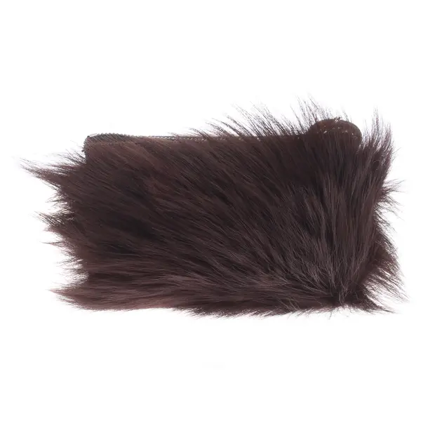 Clutch in Braun, Fell, Brunello Cucinelli
