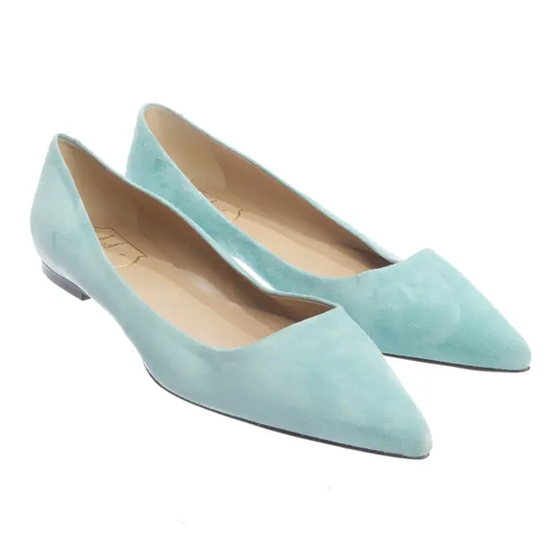 Ballet Flats in Blue, , Roger Vivier