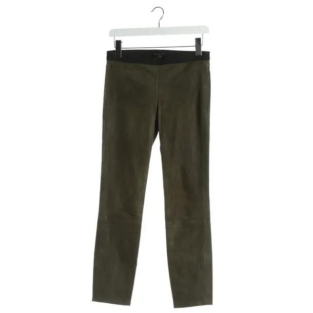 Leather Pants, in Olivedrab, leather, Theory