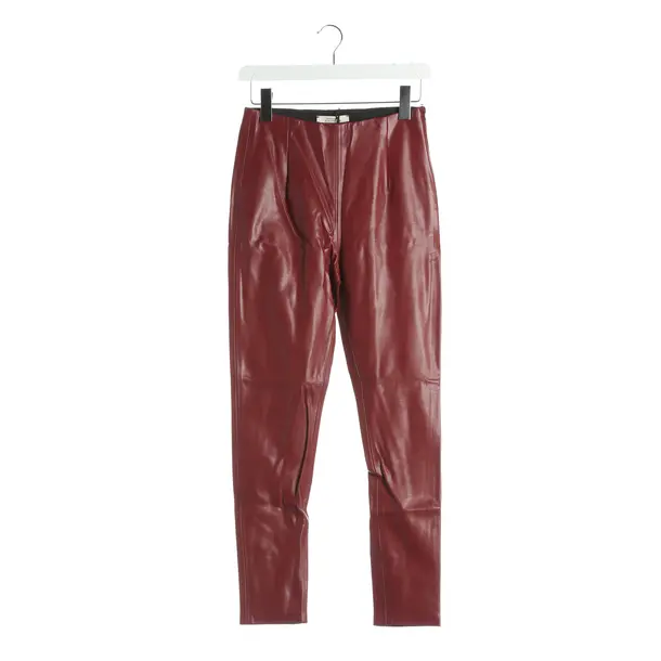 Slacks, in Bordeaux, polyurethane, Dorothee Schumacher