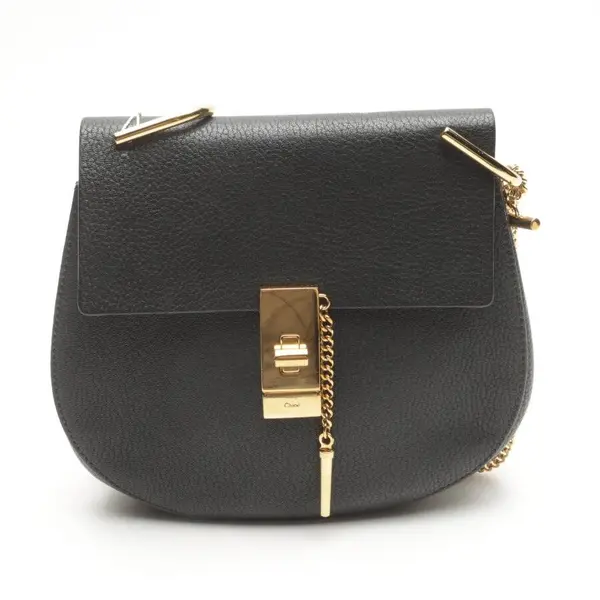 Umhängetasche in Schwarz, Leder, Chloé