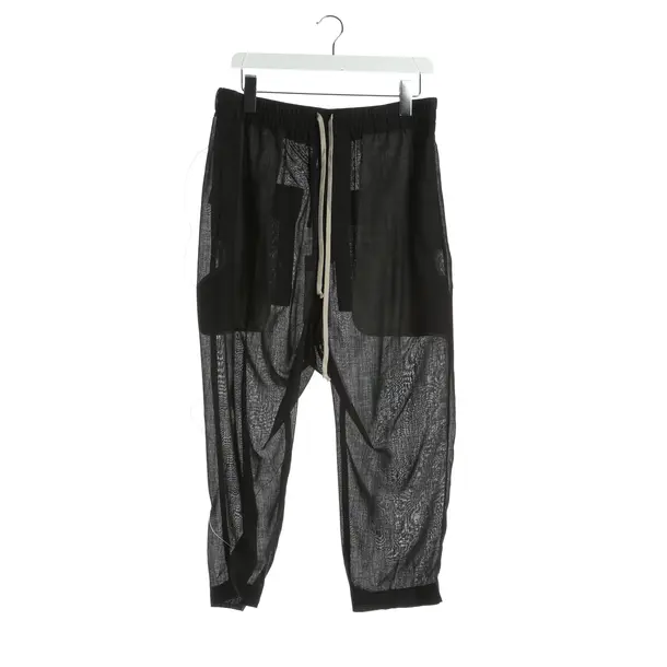 Trousers, in Black, wool, Rick Owens