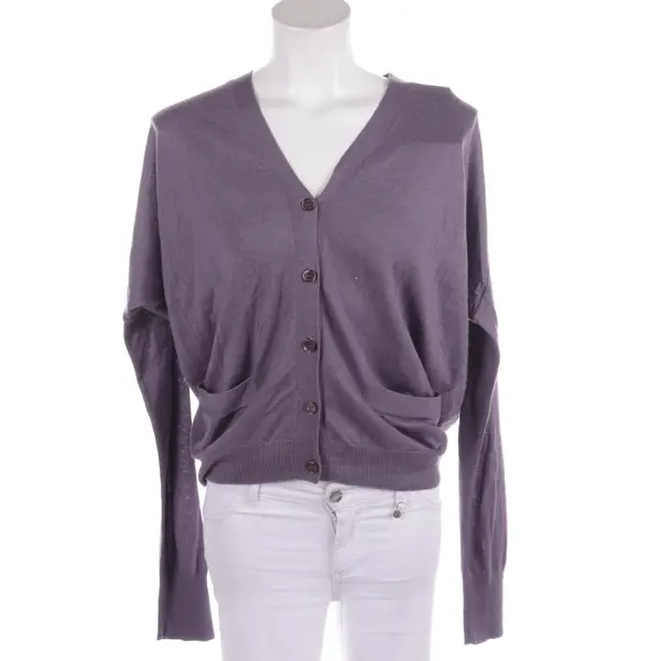 Strickjacke, in Dunkelviolett, Kaschmir, Hermès