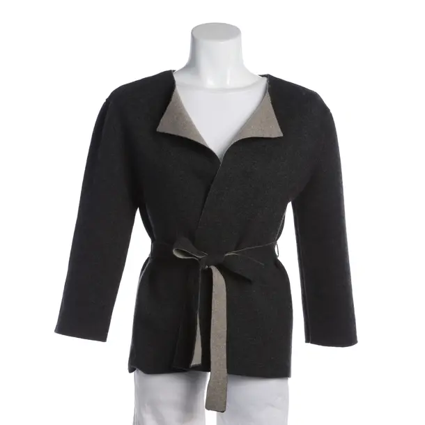 Cardigan, in Grigio scuro, Cachemire, Alludere