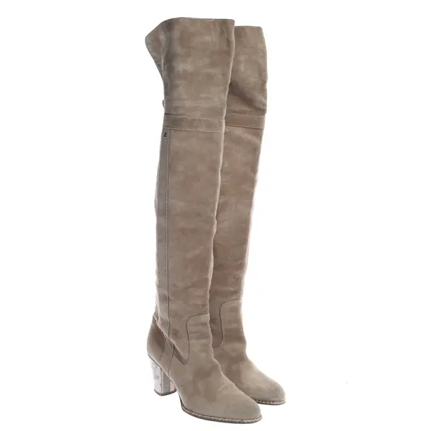 Overkneestiefel in Braun, , Dior