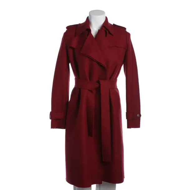 Cappotto mezza stagione, in Rosso, Lana, Harris Wharf Londra