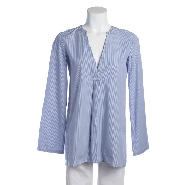 Blouse in Blue, Cotton, Theory