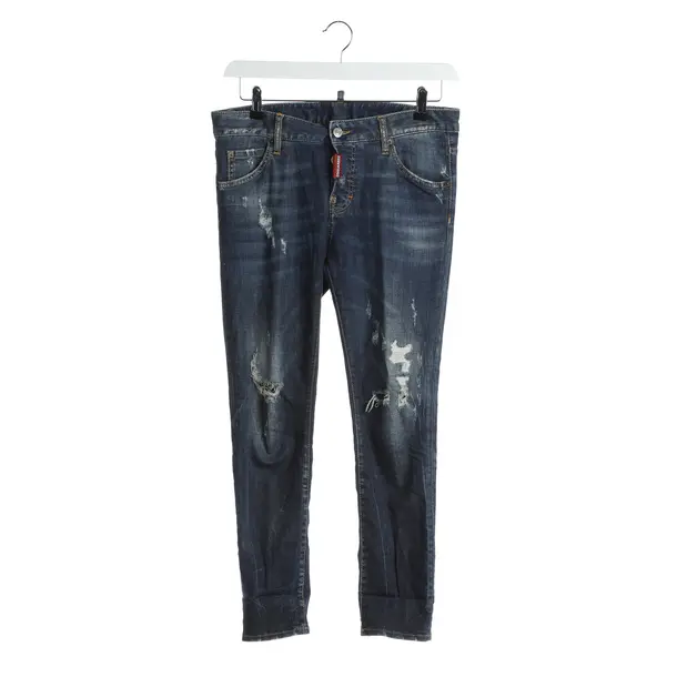 Jeans Straight Fit in Blau, Baumwolle, Dsquared