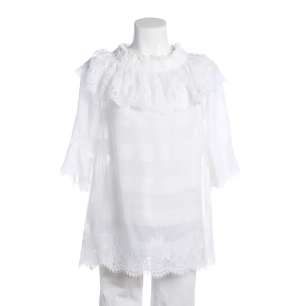 Blouse in White, Cotton, Ermanno Scervino