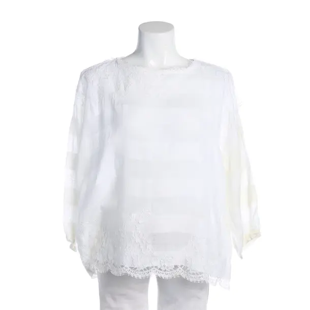 Blouse in White, Cotton, Ermanno Scervino
