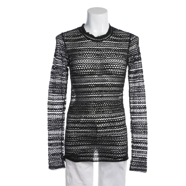 Long Sleeve Shirt in Black, Cotton, Isabel Marant