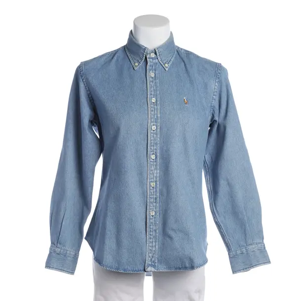 Denim Shirt in Blue, Cotton, Polo Ralph Lauren