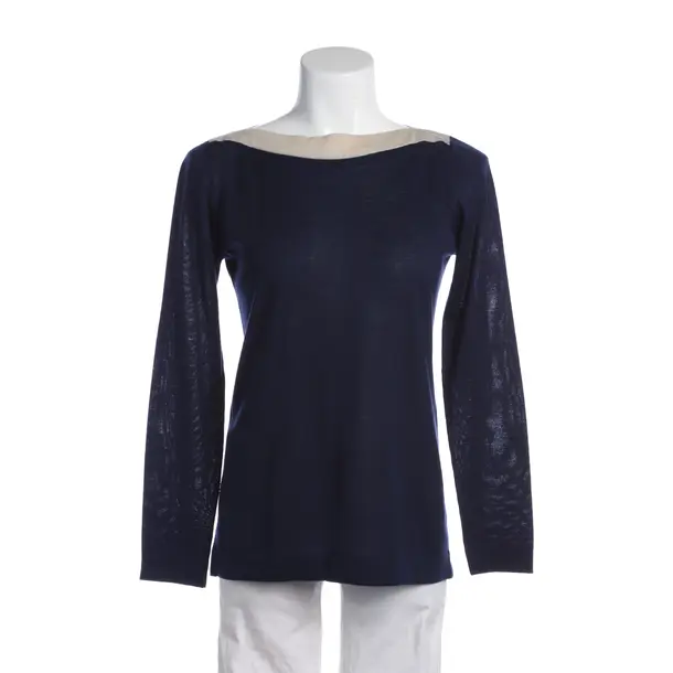 Pullover in Blau, Wolle, Prada