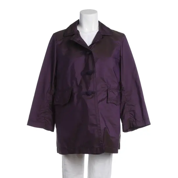 Summer Coat in Purple, Polyester, Ermanno Scervino