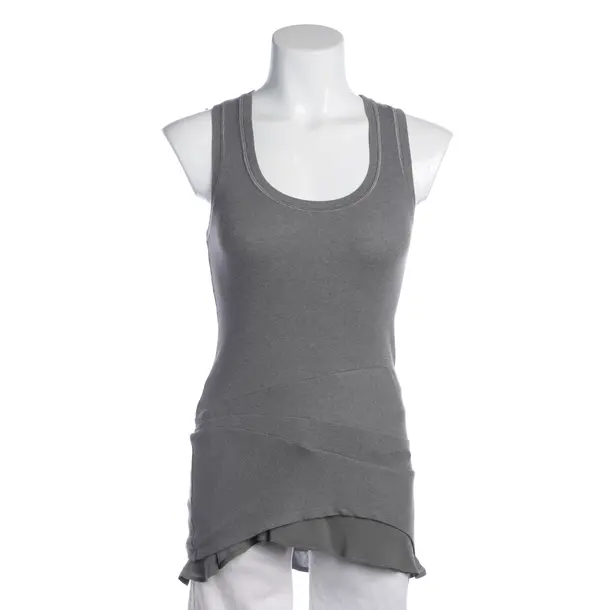 Top in Gray, Cotton, Brunello Cucinelli