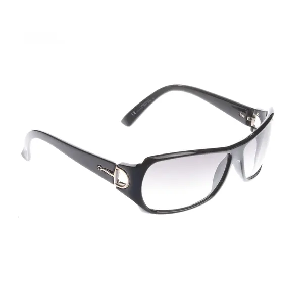 Sonnenbrille in Schwarz, Kunststoff, Gucci