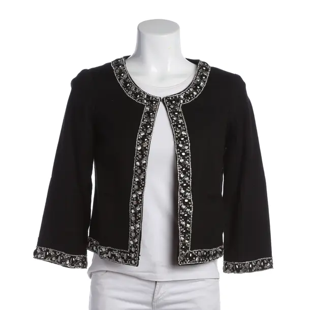Blazer in Black, Cotton, Maje