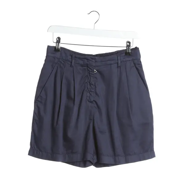 Shorts, in Navy, Cotton, Prada