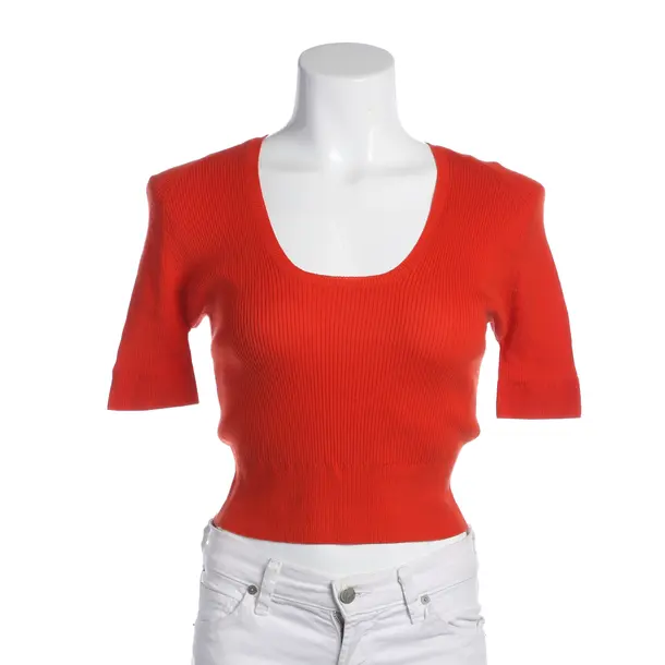 Shirt, in Dark Orange, Cotton, Prada