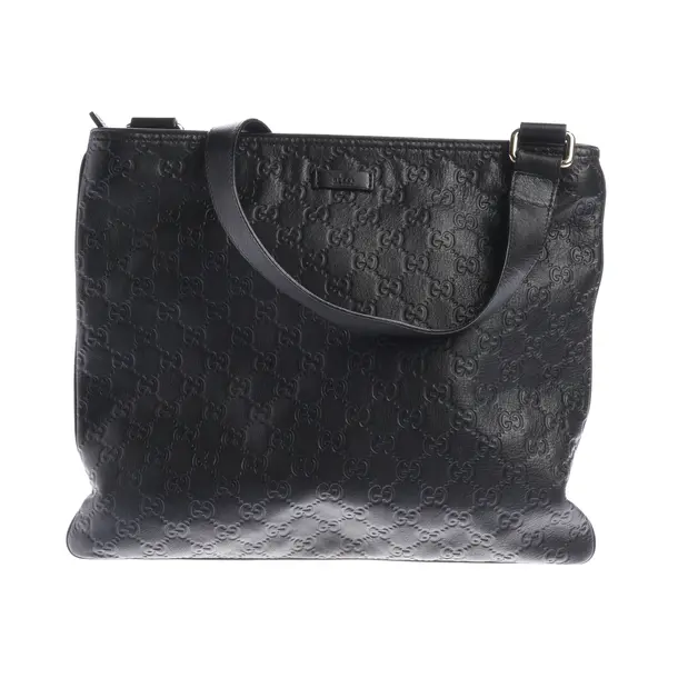 Umhängetasche in Schwarz, Leder, Gucci
