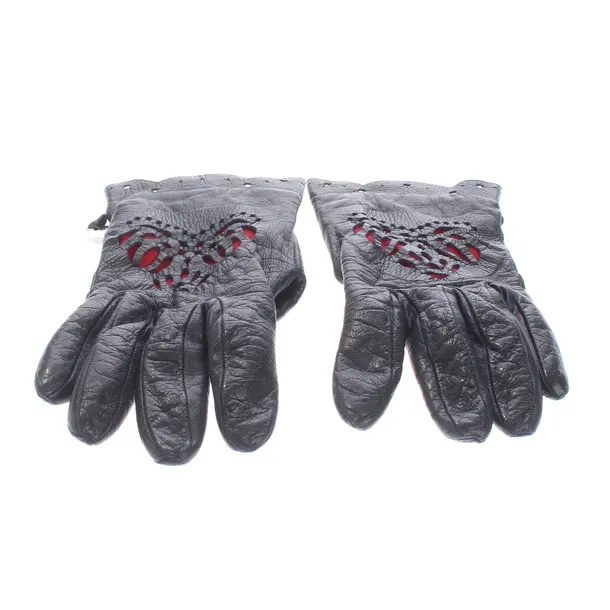 Gloves in Black, Wool, Moschino