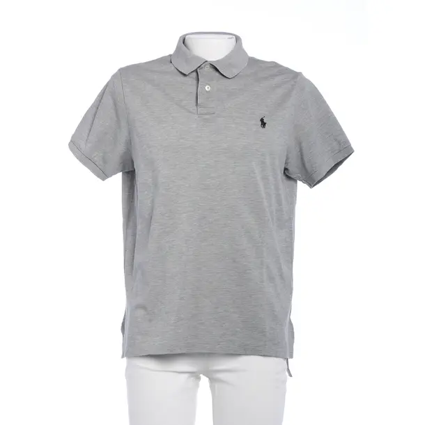 Poloshirt in Grau, Baumwolle, Polo Ralph Lauren