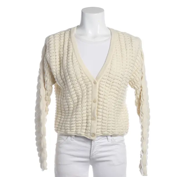 Strickjacke, in Beige, Wolle, Theory