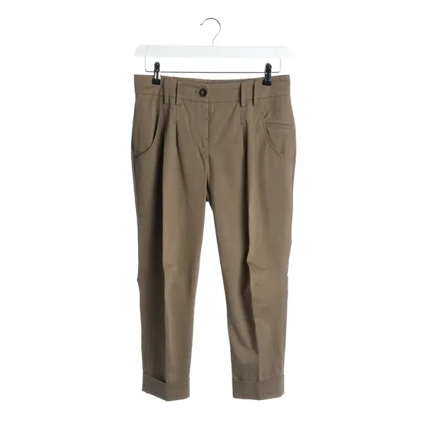 Hose in Braun, Baumwolle, Brunello Cucinelli