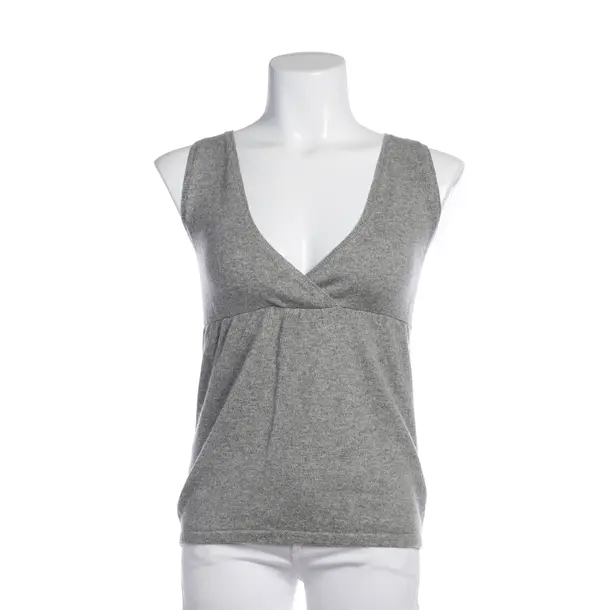 Top in Gray, Cashmere, Brunello Cucinelli