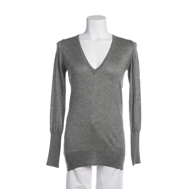 Pullover in Grau, Kaschmir, Brunello Cucinelli