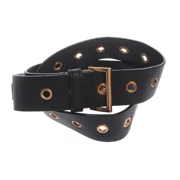 Belt, in Black, Leather, Prada