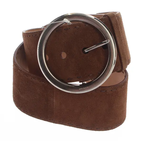 Cinture, in Marrone, Pelle, Prada