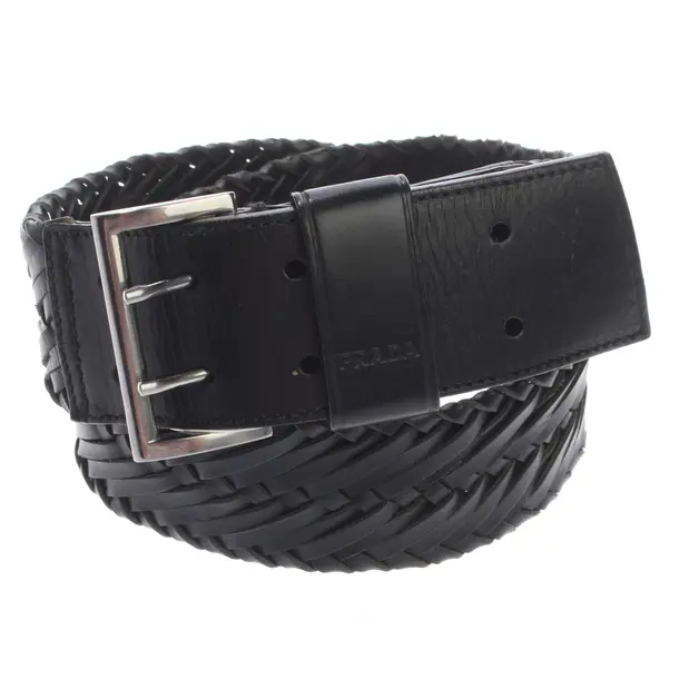 Cinture, in Nero, Pelle, Prada