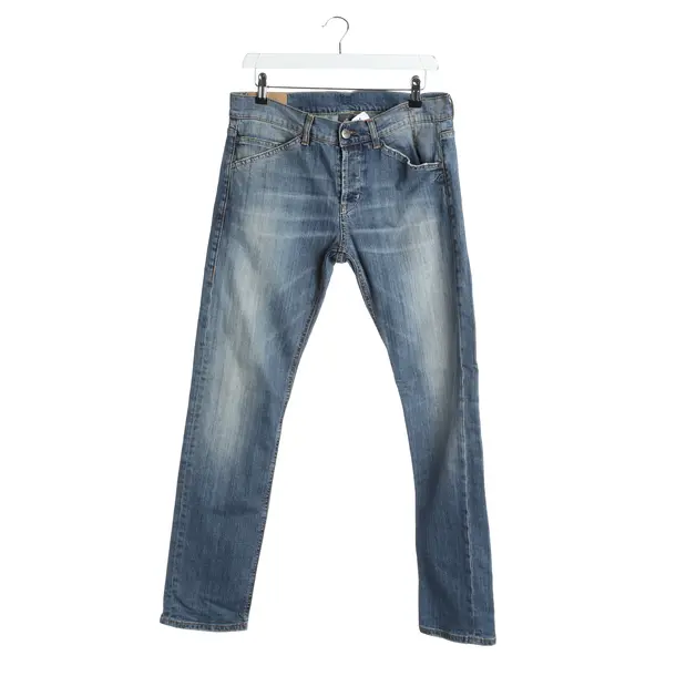 Jeans straight fit, in Blu, Cotone, Dondup