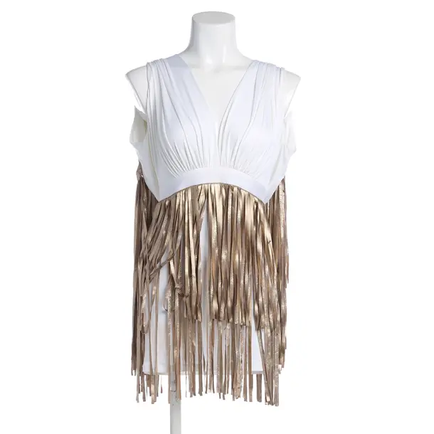Cocktailkleid in Weiß, Polyester, Elisabetta Franchi