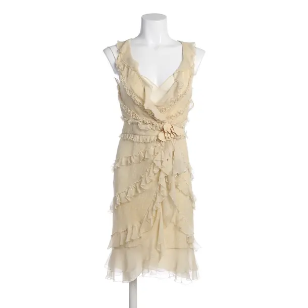 Cocktail Dress, in Beige, Silk, Moschino
