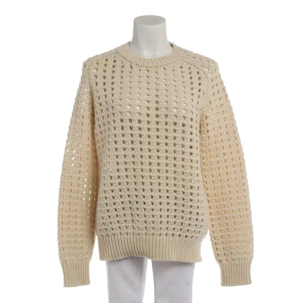 Pullover in Weiß, Wolle, Bottega Veneta