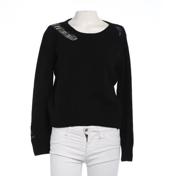 Pullover in Schwarz, Wolle, Saint Laurent