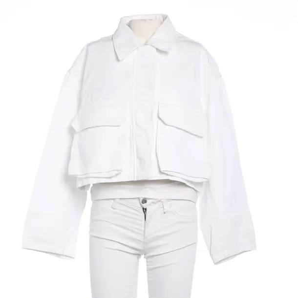 Sommerjacke in Weiß, Baumwolle, Dries van Noten