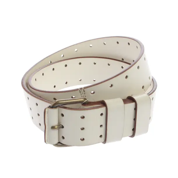 Gürtel in Weiß, Leder, Marc Jacobs